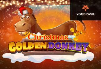 Christmas Golden Donkey